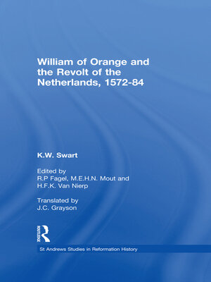 cover image of William of Orange and the Revolt of the Netherlands, 1572-84